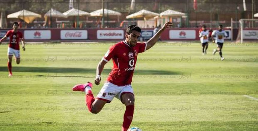 بالفيديو| أحمد حمودي يضع هدفه الأول بقميص الأهلي