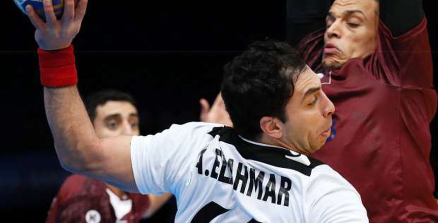 بالصور| منتخب اليد يفتتح مبارياته بالمونديال بفوز هام على قطر