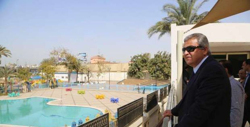 وزير الرياضة يتابع أعمال تطوير المنشآت الرياضية بالإسكندرية