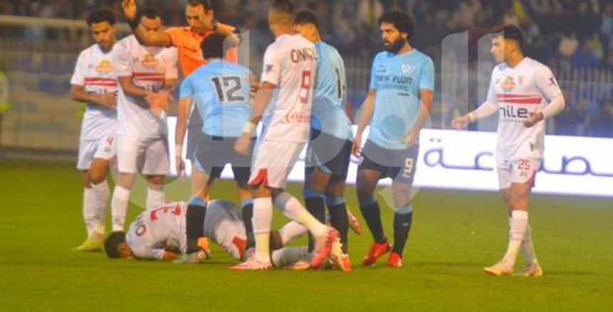 جهاد جريشة يحسم الجدل بشأن صحة طرد لاعب المحلة أمام الزمالك