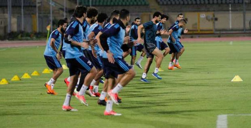 المصري يواصل تدريباته استعدادًا لمواجهة «الجزيرة مطروح» في كأس مصر