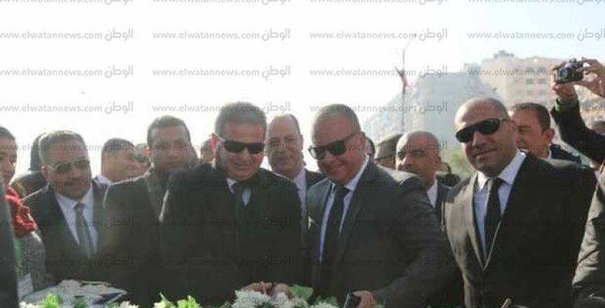 بالصور| وزير الرياضة يفتتح الفرع الجديد لنادى المصري