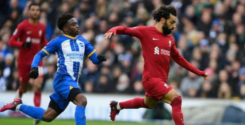 محمد صلاح يقود تشكيل ليفربول الرسمي أمام برايتون