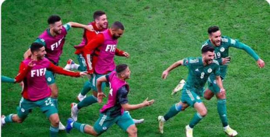 منتخب الجزائر يهزم تونس بهدفين ويتوج بكأس العرب لأول مرة «فيديو»