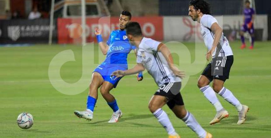 ملخص مباراة الزمالك والجونة في الدوري المصري