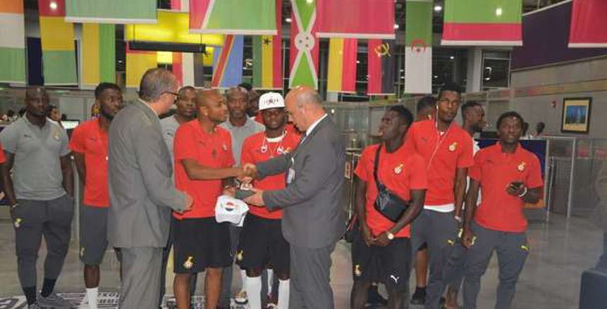 بعثة منتخب غانا تغادر القاهرة عقب خروجها من كأس الأمم الأفريقية
