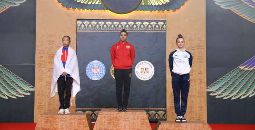 بنات مصر يتألقن في بطولة الفراعنة الدولية للجمباز الفني
