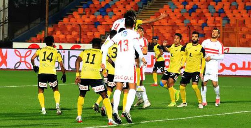 شوط أول سلبي بين الزمالك ووادي دجلة استعدادا لعودة الدوري