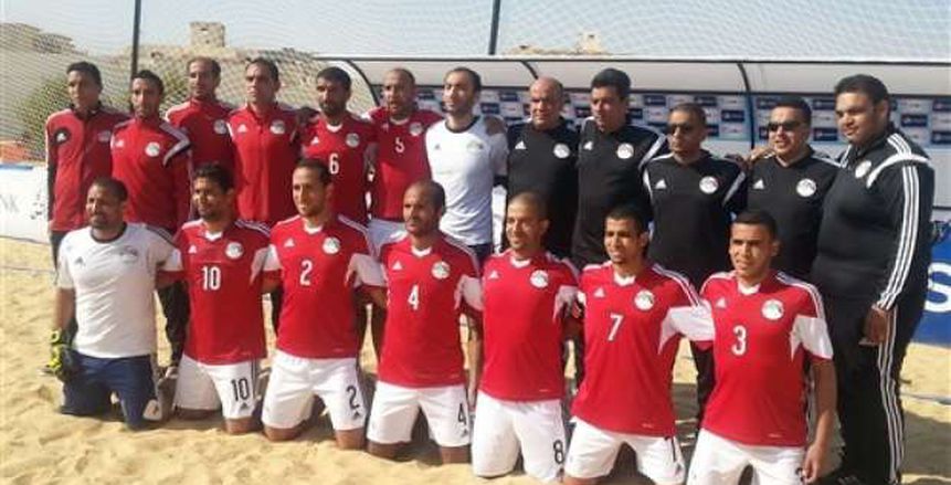 13 لاعبا في قائمة منتخب مصر للكرة الشاطئية