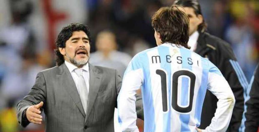 «سيعرفون أنك الأفضل».. رسائل مارادونا تقود ميسي لحصد كأس العالم