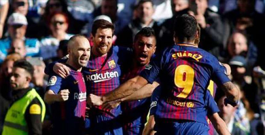 «ميسي وسواريز» يقودان برشلونة أمام إيبار بالدوري الإسباني
