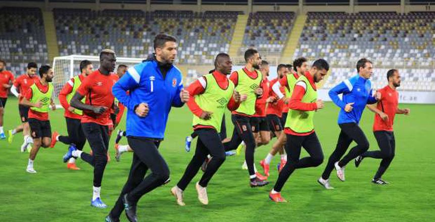 قبل لقاء الزمالك.. الأهلي يتدرب على ركلات الجزاء ويشتكي من عدد الكرات