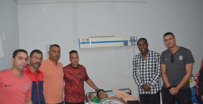 ربيع ياسين يدعم ناشئ البلدية بعد إصابته بجلطة