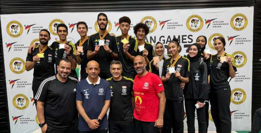 مصر تحصد 172 ميدالية متنوعة حتى الآن بدورة الألعاب الأفريقية