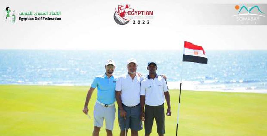 منافسة شرسة بين نعيم والمهدي وبرهومي في بطولة مصر الدولية للجولف