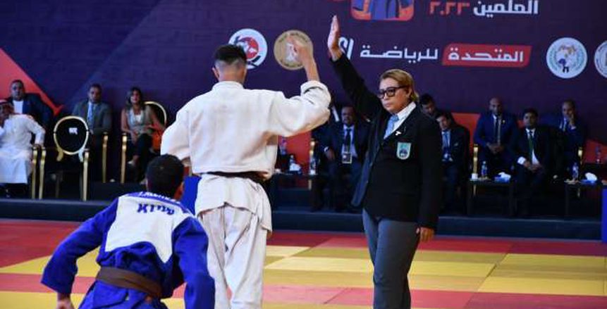 انطلاق منافسات الناشئين في ثالث أيام البطولة العربية للجودو بالعلمين