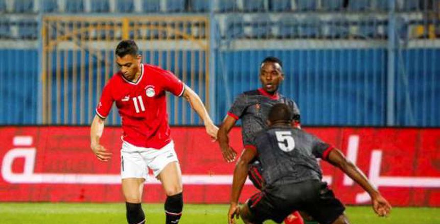 تريزيجيه يصنع ومصطفى محمد يسجل الهدف الثاني لمنتخب مصر أمام غينيا