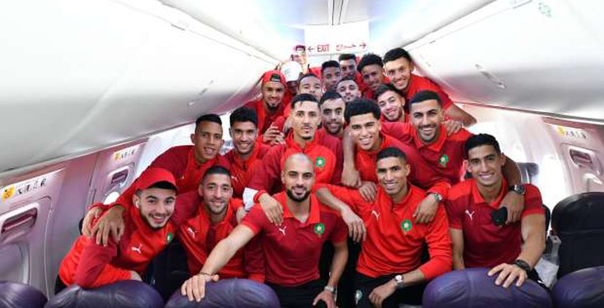 بعثة منتخب المغرب تصل الكاميرون في غياب بدر بانون و7 لاعبين