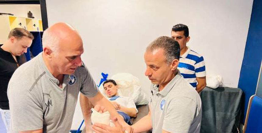بيراميدز يعلن تفاصيل إصابة محمد حمدي في مباراة الأهلي
