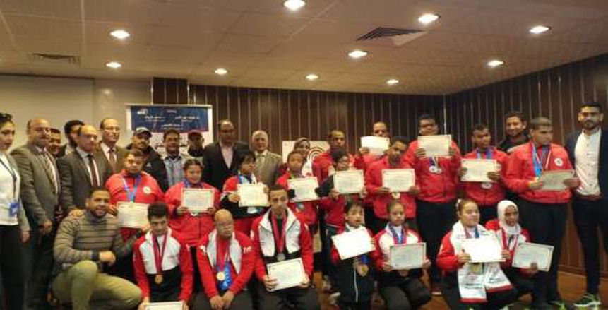 المعهد العالي للإعلام بالإسكندرية يكرم أبطال الأولمبياد الخاص