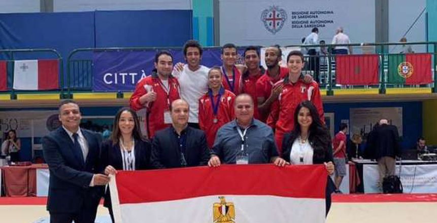 الجمباز المصري يحصد 4 ميداليات في بطولة البحر المتوسط