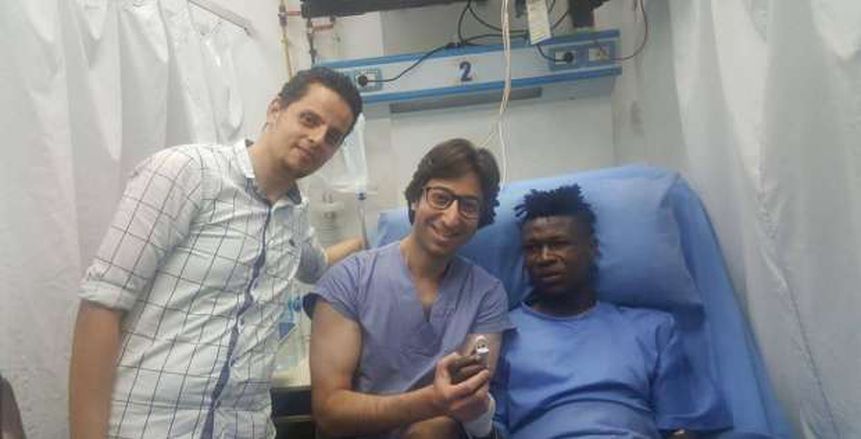 بالصور| صامويل كالو يغادر المستشفي ويعود إلى فندق الإقامة
