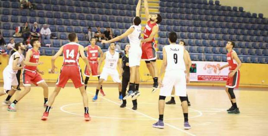 مصر تتخطى تونس وتتأهل إلى نهائي البطولة العربية لشباب كرة السلة