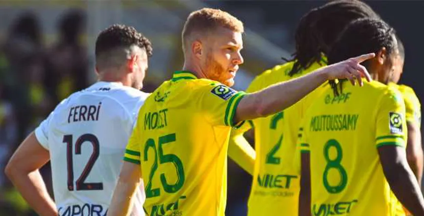 Al-Watan Sport |  Officiellement… Nantes garantit sa survie en Ligue française malgré la défaite face à Lille