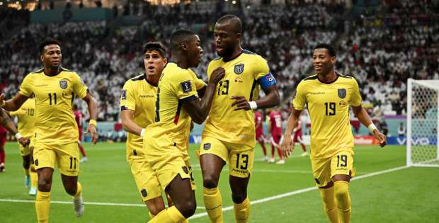 الإكوادور يتقدم على قطر بثنائية فالنسيا في الشوط الأول بـ كأس العالم 2022 «فيديو»