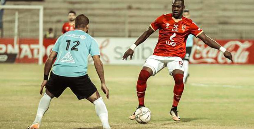 مباراة  (الأهلي 2- 1 غزل المحلة) في الدوري المصري