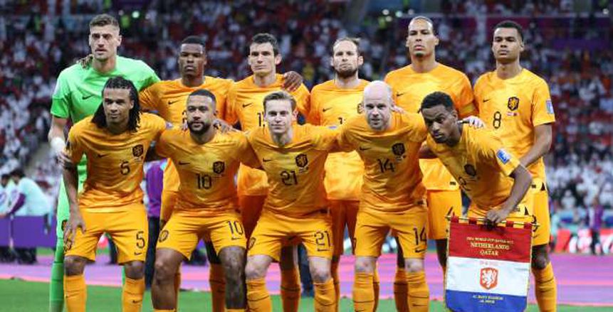 التشكيل الرسمي لمباراة هولندا وأمريكا في كأس العالم 2022