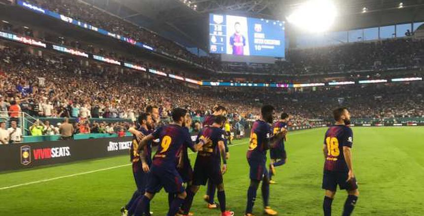 شاهد| بث مباشر لمباراة برشلونة وتشابيكوينسي على كأس جامبر الودية