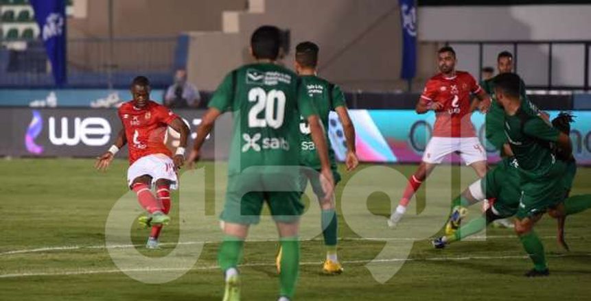 لحظة بلحظة مباراة ( المقاصة 0-1 الأهلي )  في الدوري المصري