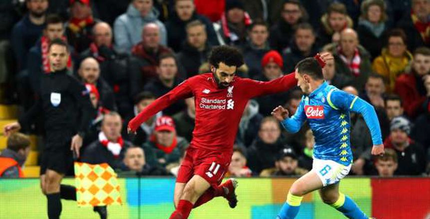 محمد صلاح يقود تشكيل ليفربول أمام نابولي في دوري أبطال أوروبا