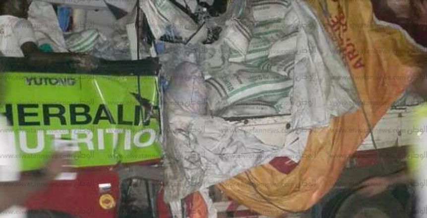 بالصور| حادث مروع لحافلة لاعبي «أشانتي كوتوكو» وأنباء عن وجود وفيات