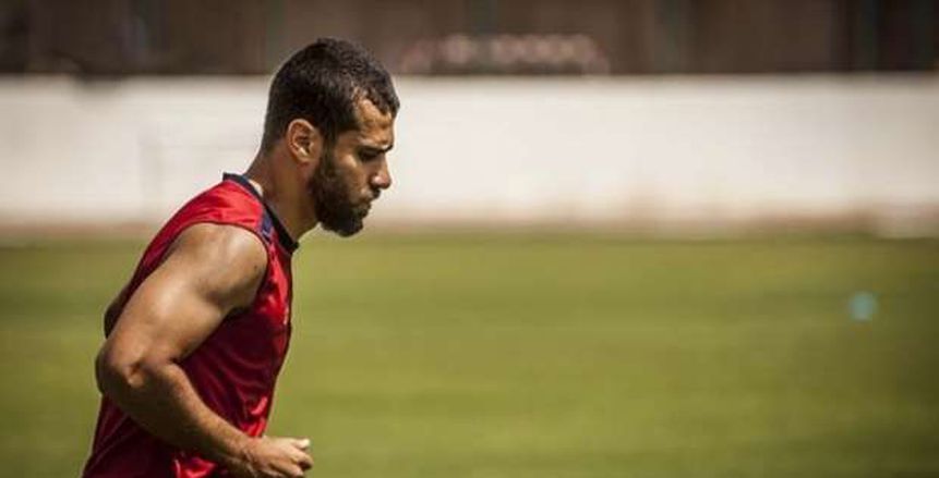 عودة عبد الله السعيد لتدريبات الأهلي الجماعية بعد مباراة المقاولون
