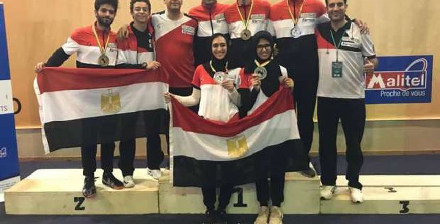 "بشرة خير".. منتخب مصر يفوز ببطولة أفريقيا لـ"السلاح" ويحصد 5 ذهبيات
