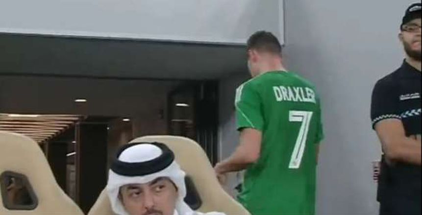 لقطة غريبة في الدوري القطري.. دراكسلر يترك الملعب قبل نهاية اللقاء