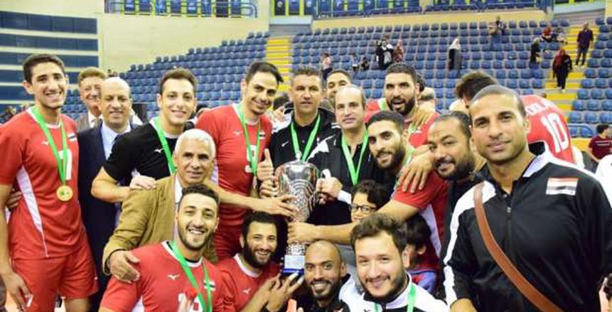 مدرب طائرة مصر: لقب البطولة العربية الأصعب في حياتي وفخور باللاعبين