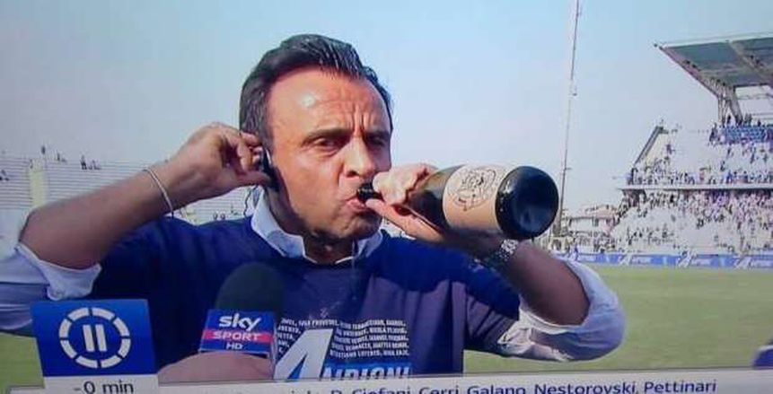 بالصور| ظهورغريب لرئيس نادي إمبولي بعد الصعود للدوري الإيطالي
