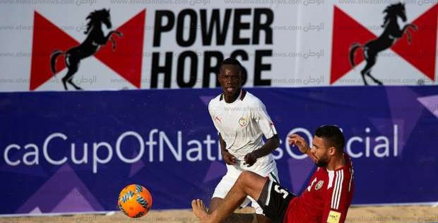 مصر تقع في مجموعة البرازيل ببطولة القارات لكرة القدم الشاطئية