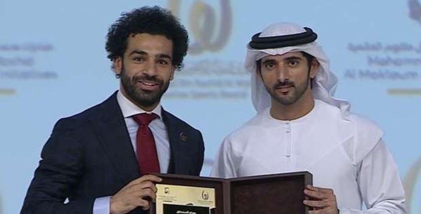 بالفيديو| صلاح بعد التتويج بجائزة الإبداع الرياضي: فخور بالتواجد بين أهلي في دبي