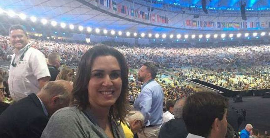 رانيا علواني في افتتاح أولمبياد ريو دي جانيرو