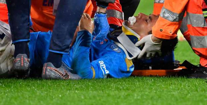 إصابة خطيرة لـ«لوزانو» في مباراة نابولي وليستر سيتي: خرج على نقالة
