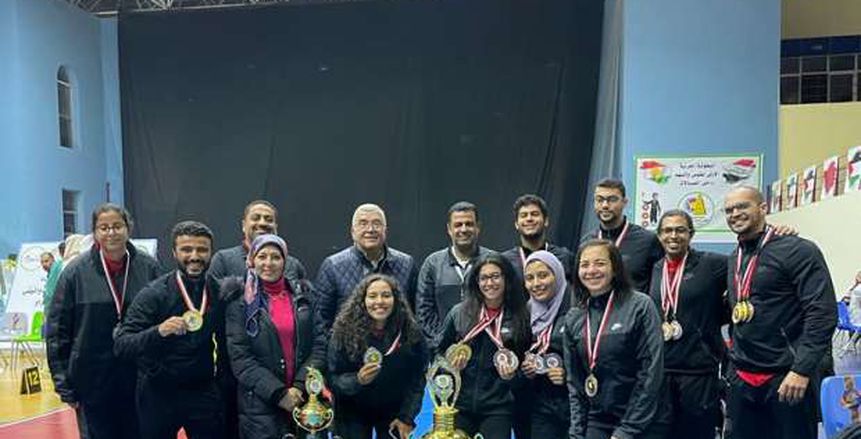 17 ميدالية لمنتخب مصر للقوس والسهم في البطولة العربية