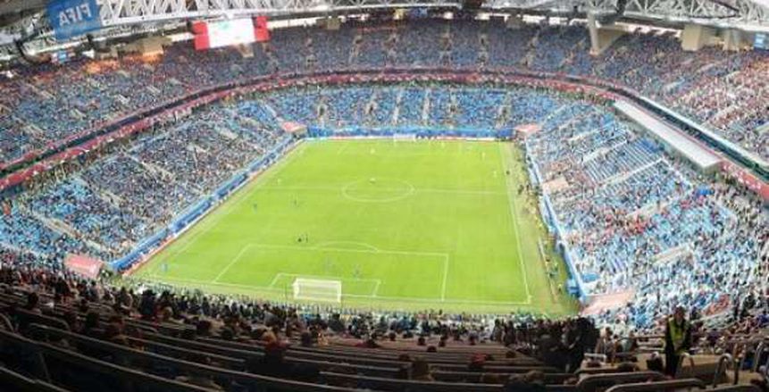 أكثر من 448 ألف مشجع حضروا مباريات كأس العالم بملعب سان بطرسبرج