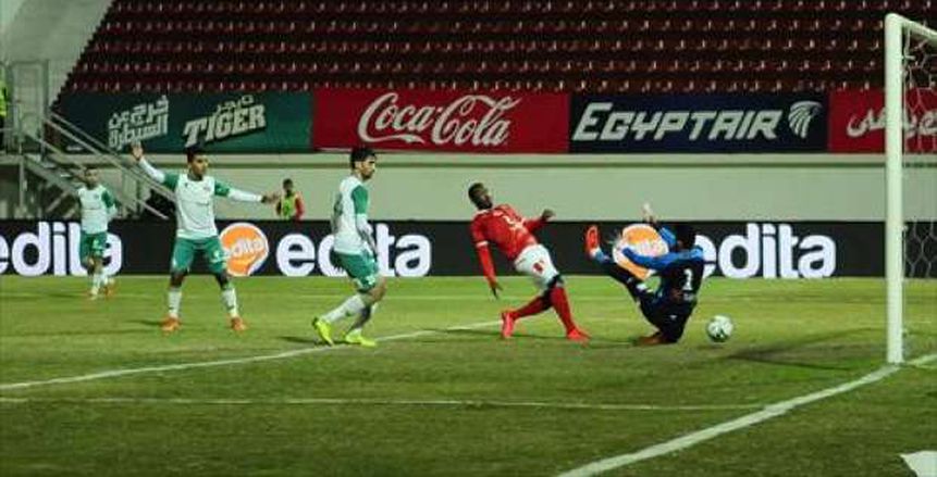التعادل السلبي يحسم الشوط الأول من مباراة الأهلي والمصري