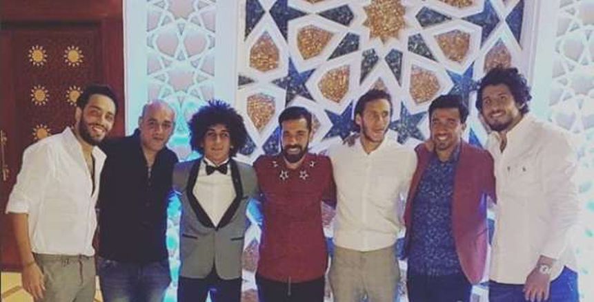 حسين السيد يحتفل بزفافه في حضور زملائه بـ «الأهلي» و«المنتخب»