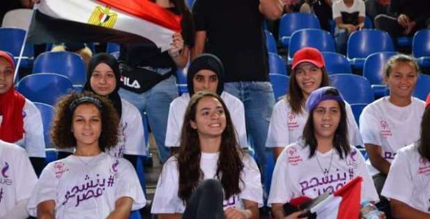 بطلات الأولمبياد الخاص المصري يساندون المنتخب قبل السفر إلى روسيا