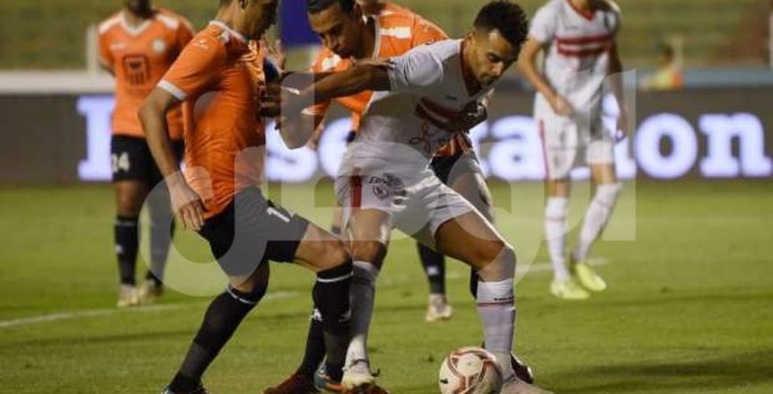 مشادة بين أبو جبل ويعقوبو في مباراة البنك الأهلي والزمالك